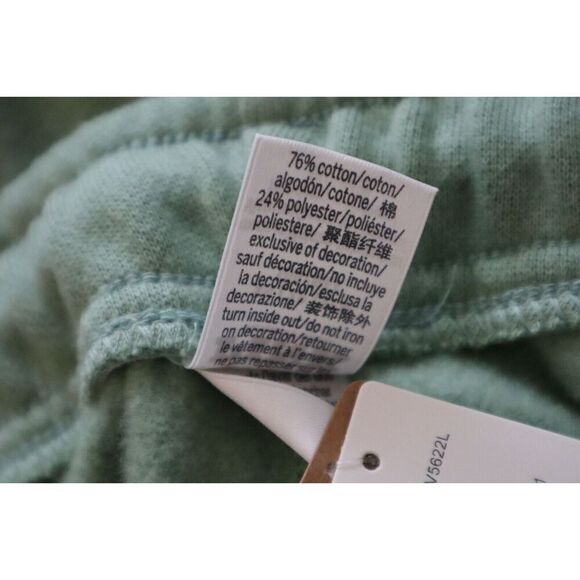 PINK Victoria's Secret WMN Sz XS Green Ivy Fleece Flare Pants Zip-Up Hoodie Set - Picture 11 of 16